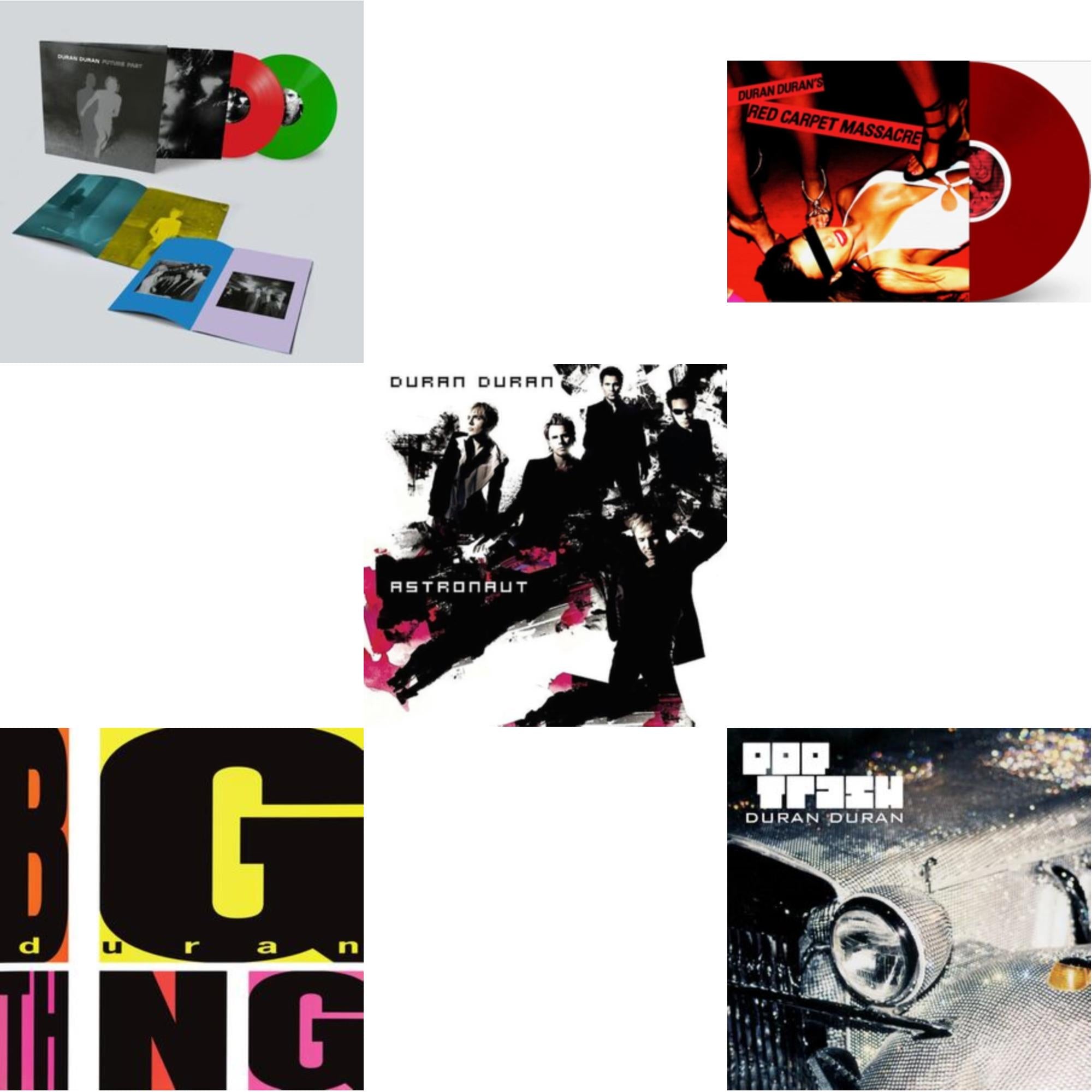 Astronaut (Milky Clear Vinyl/2LP) (I) & Red Carpet Massacre (Translucent Ruby Vinyl/2LP) (I) & Future Past (Complete Edition/2LP) & Pop Trash (2LP) & Big Thing (2010 Remaster)