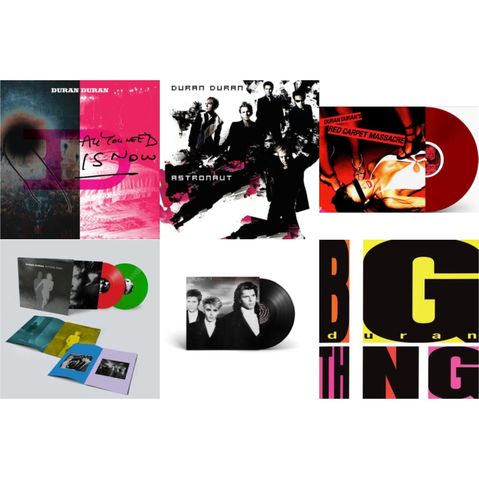 All You Need Is Now (Magenta Vinyl/2LP) (I) & Astronaut (Milky Clear Vinyl/2LP) (I) & Red Carpet Massacre (Translucent Ruby Vinyl/2LP) (I) & Future Past (Complete Edition/2LP) & Notorious (2010 Remaster) & Big Thing (2010 Remaster)
