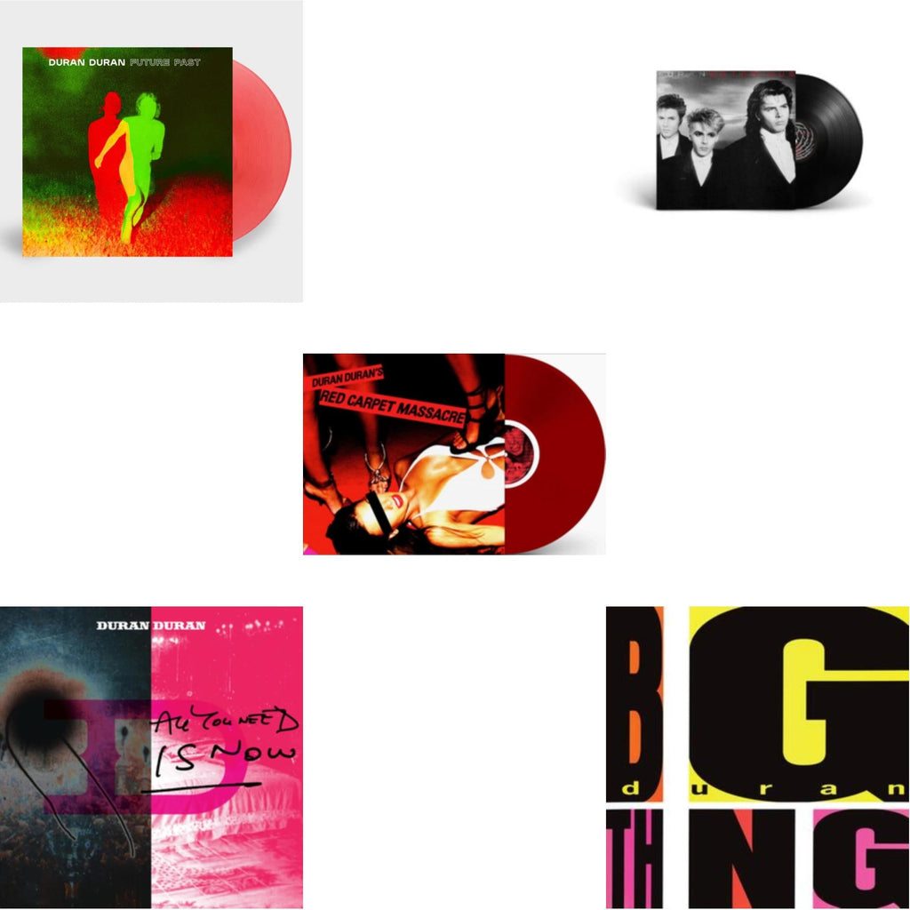 Future Past (Transparent Red LP Vinyl) (I) & All You Need Is Now (Magenta Vinyl/2LP) (I) & Red Carpet Massacre (Translucent Ruby Vinyl/2LP) (I) & Notorious (2010 Remaster) & Big Thing (2010 Remaster)