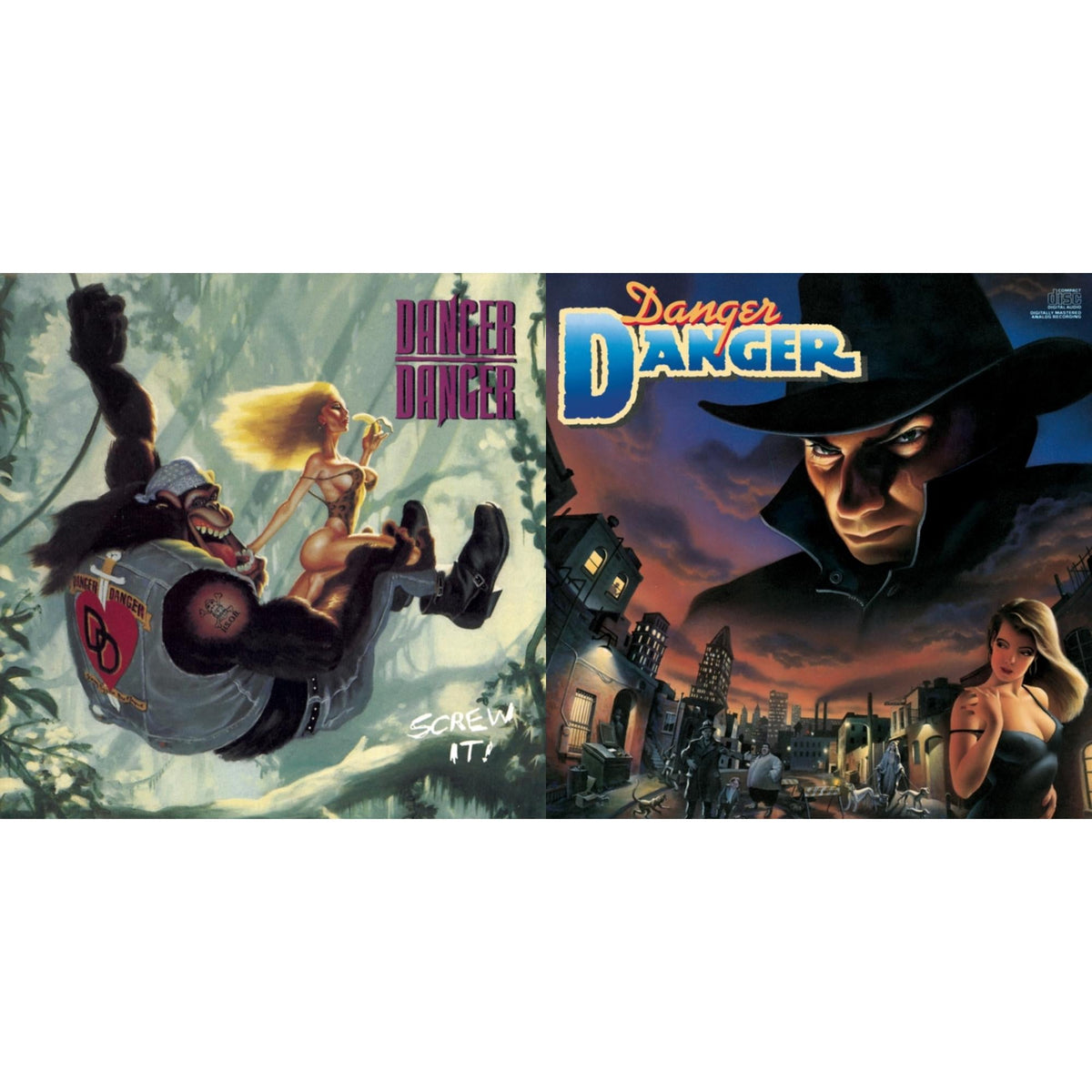 This is a 2 CD SKU bundle.
1.This CD is brand new.Format: CDMusic Style: Hard RockThis item's title is: Danger DangerArtist: Danger DangerLabel: SONY SPECIAL MARKETINGBarcode: 886972389523Release Date: 2/5/2008
2.This CD is brand new.