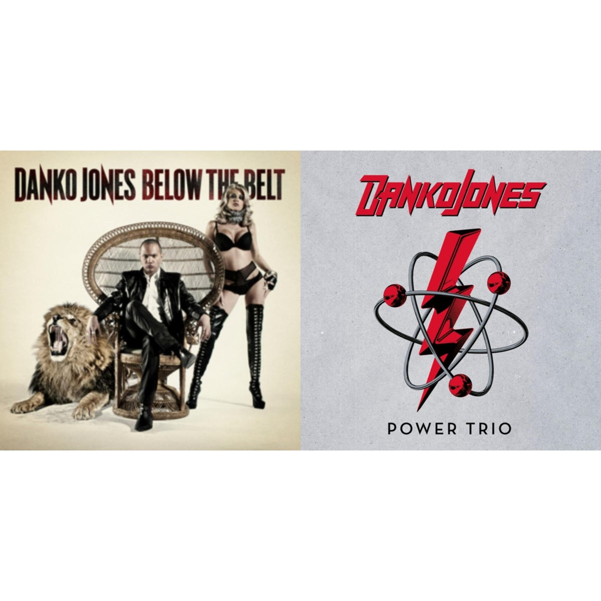 Power Trio (Silver LP Vinyl) & Below The Belt