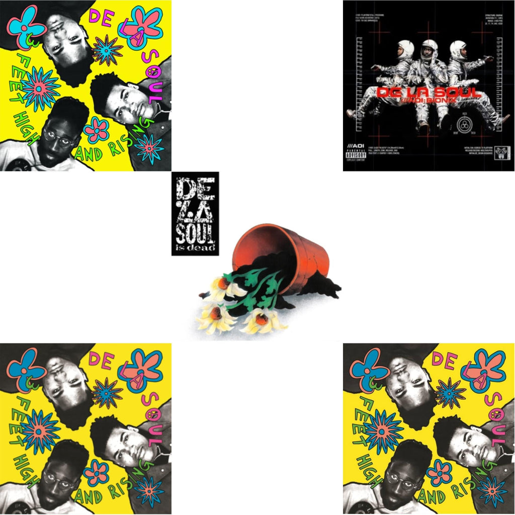 This is a 5 LP Vinyl SKU bundle.
1.This LP Vinyl is brand new.Format: LP VinylMusic Style: ConsciousThis item's title is: 3 Feet High & Rising (2LP/Yellow Vinyl)Artist: De La SoulLabel: CHRYSALISBarcode: 810098502580Release Date: 3/3/2023
2.This LP Vinyl is brand new.