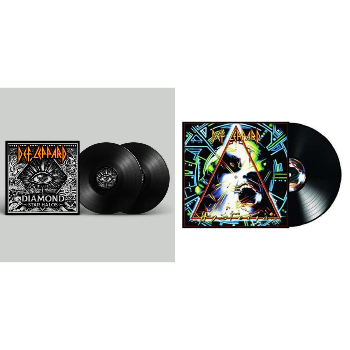 Diamond Star Halos (2LP) & Hysteria (2 LP)