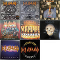 Diamond Star Halos (Clear Vinyl/2LP) & Diamond Star Halos (2LP) & High N Dry & Songs From The Sparkle Lounge & Yeah! (2LP) & Retro Active (2LP) & Euphoria (2LP) & Story So Far: The Best Of Def Leppard (2 LP)