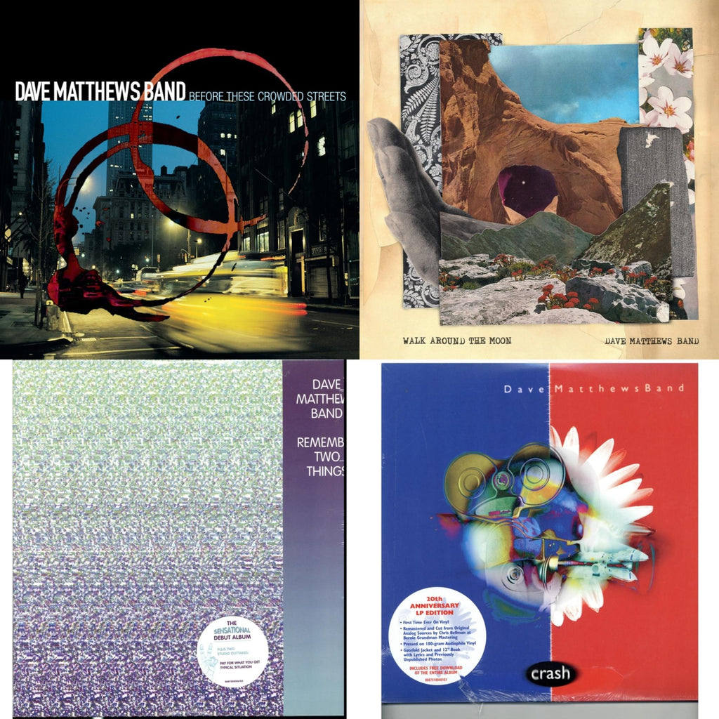 Before These Crowded Streets (2LP) & Walk Around The Moon & Remember Two Things (2LP/180G/Dl Card) & Crash Anniversary Edition (2LP/180G/Dl Card/Deluxe LP/Gatefold)