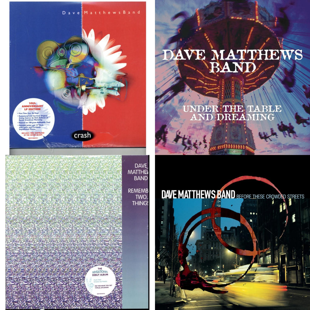Before These Crowded Streets (2LP) & Remember Two Things (2LP/180G/Dl Card) & Under The Table And Dreaming (2 LP/150G/Dl Code) & Crash Anniversary Edition (2LP/180G/Dl Card/Deluxe LP/Gatefold)