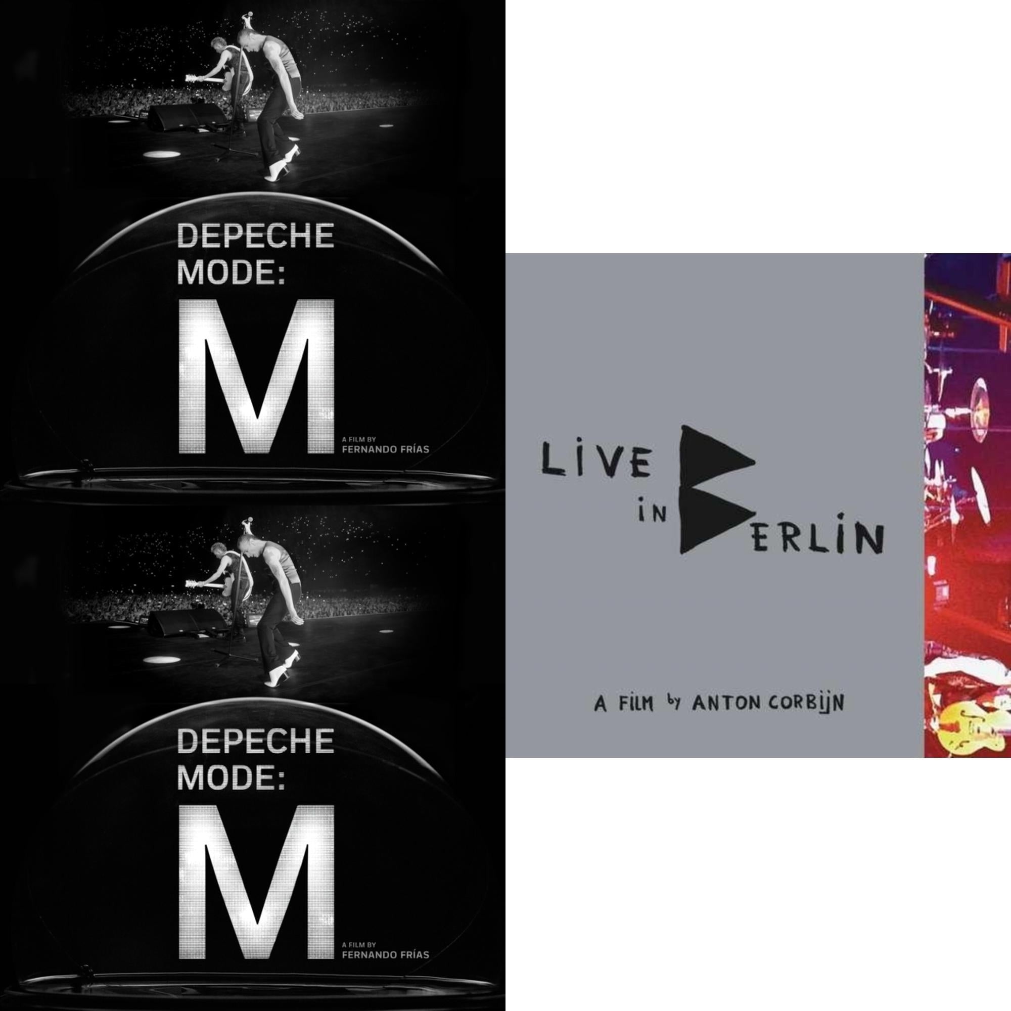 Depeche Mode: M (2DVD/2CD) & Depeche Mode: M (2Blu-Ray/2CD) & Live In Berlin