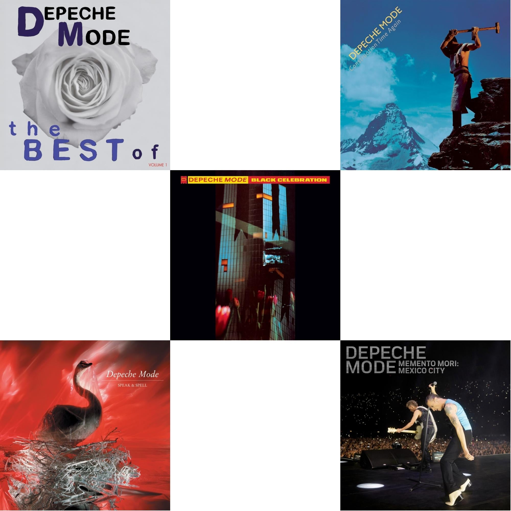 Best Of Depeche Mode Vol. 1 & Speak & Spell & Black Celebration & Construction Time Again & Memento Mori: Mexico City (2CD)