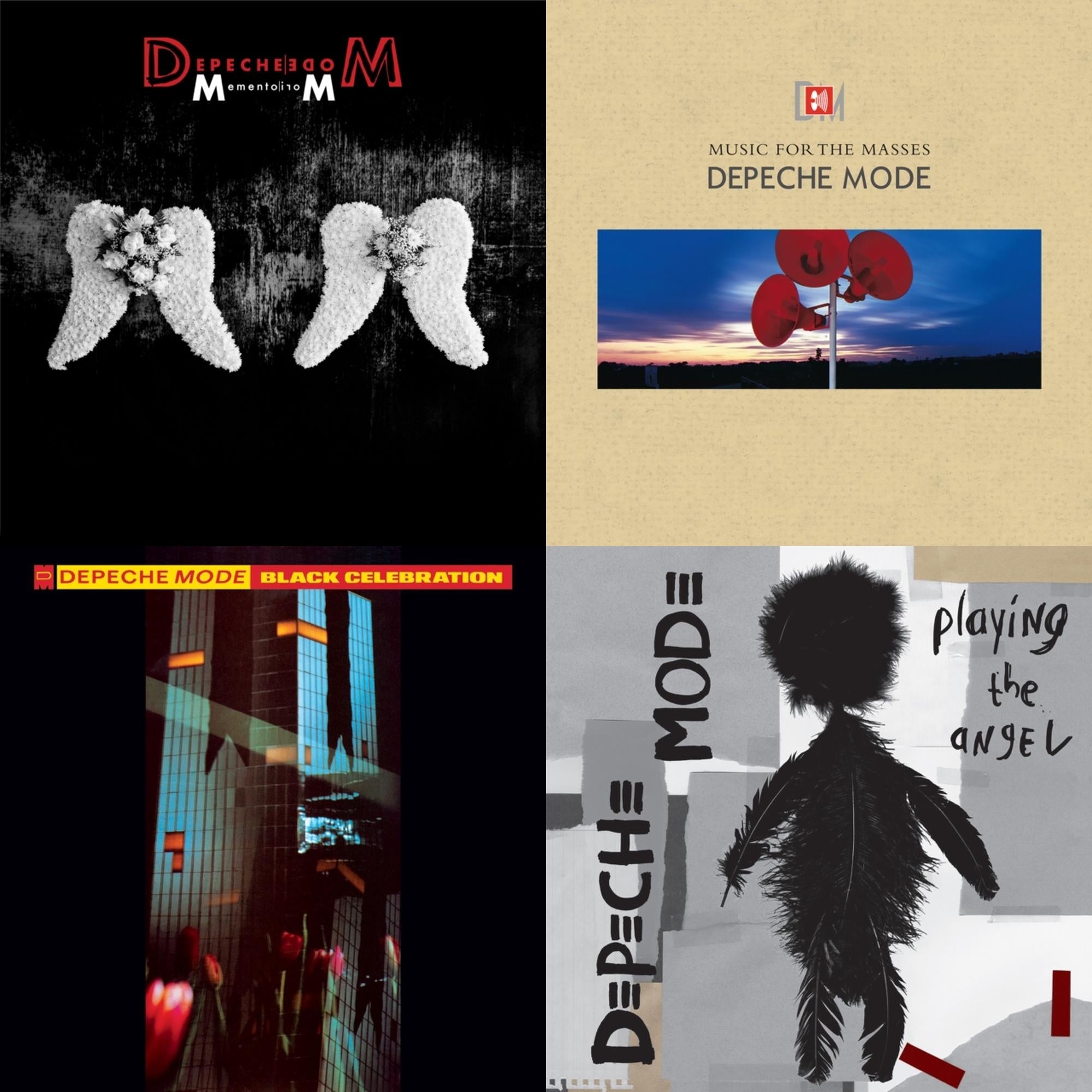 Memento Mori (Booklet) & Music For The Masses & Black Celebration & Playing The Angel