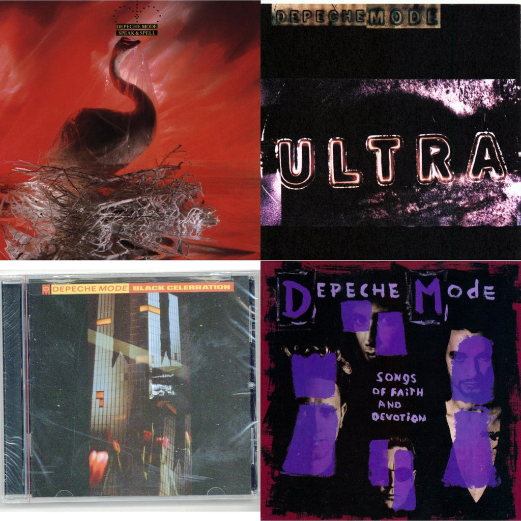 This is a 4 CD SKU bundle.
1.This CD is brand new.Format: CDMusic Style: Synth-popThis item's title is: Speak & SpellArtist: Depeche ModeLabel: RHINO/WARNER BROS.Barcode: 081227934637Release Date: 5/19/2017
2.This CD is brand new.