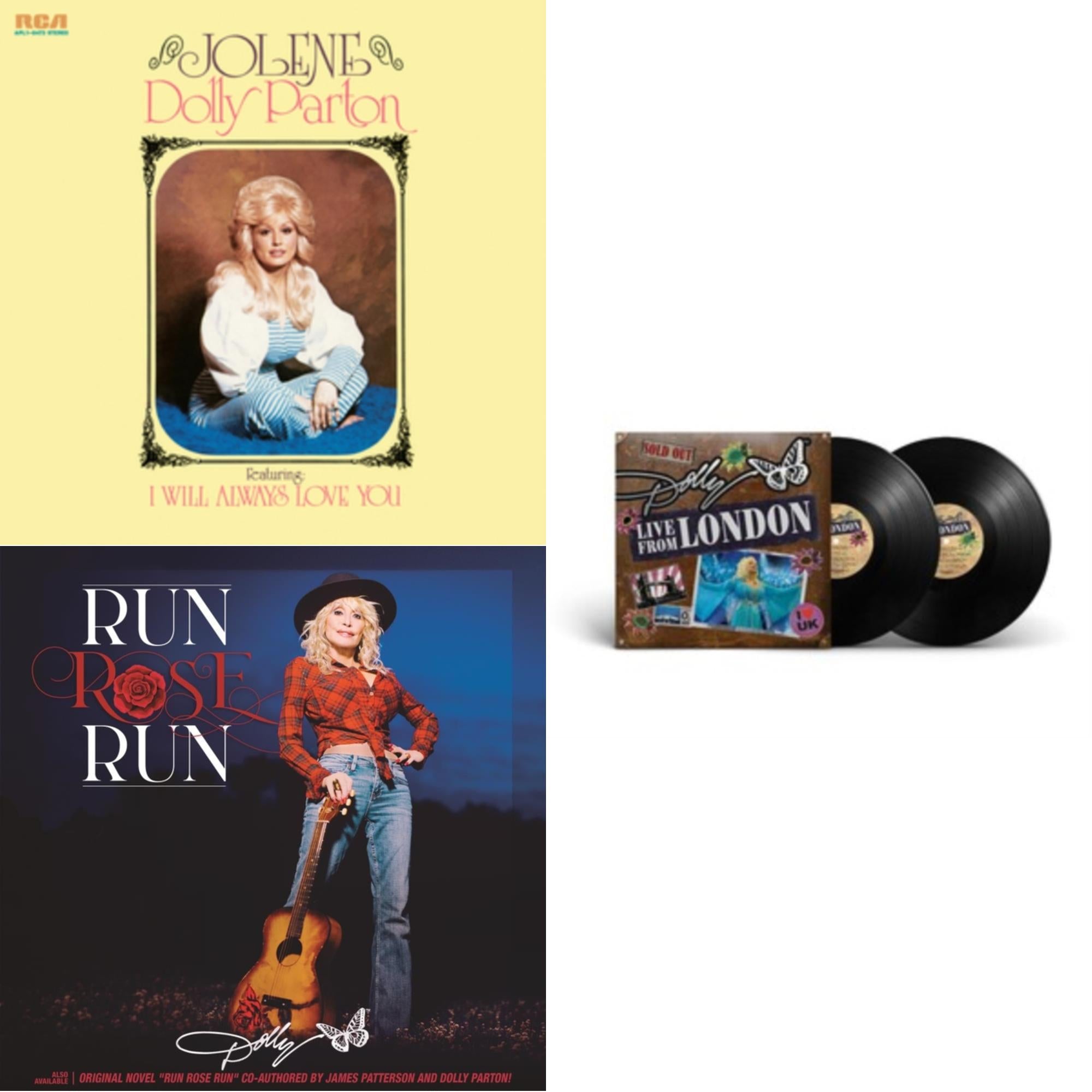 Jolene (140G/Dl Insert) & Run Rose Run & Dolly: Live From London (2LP)