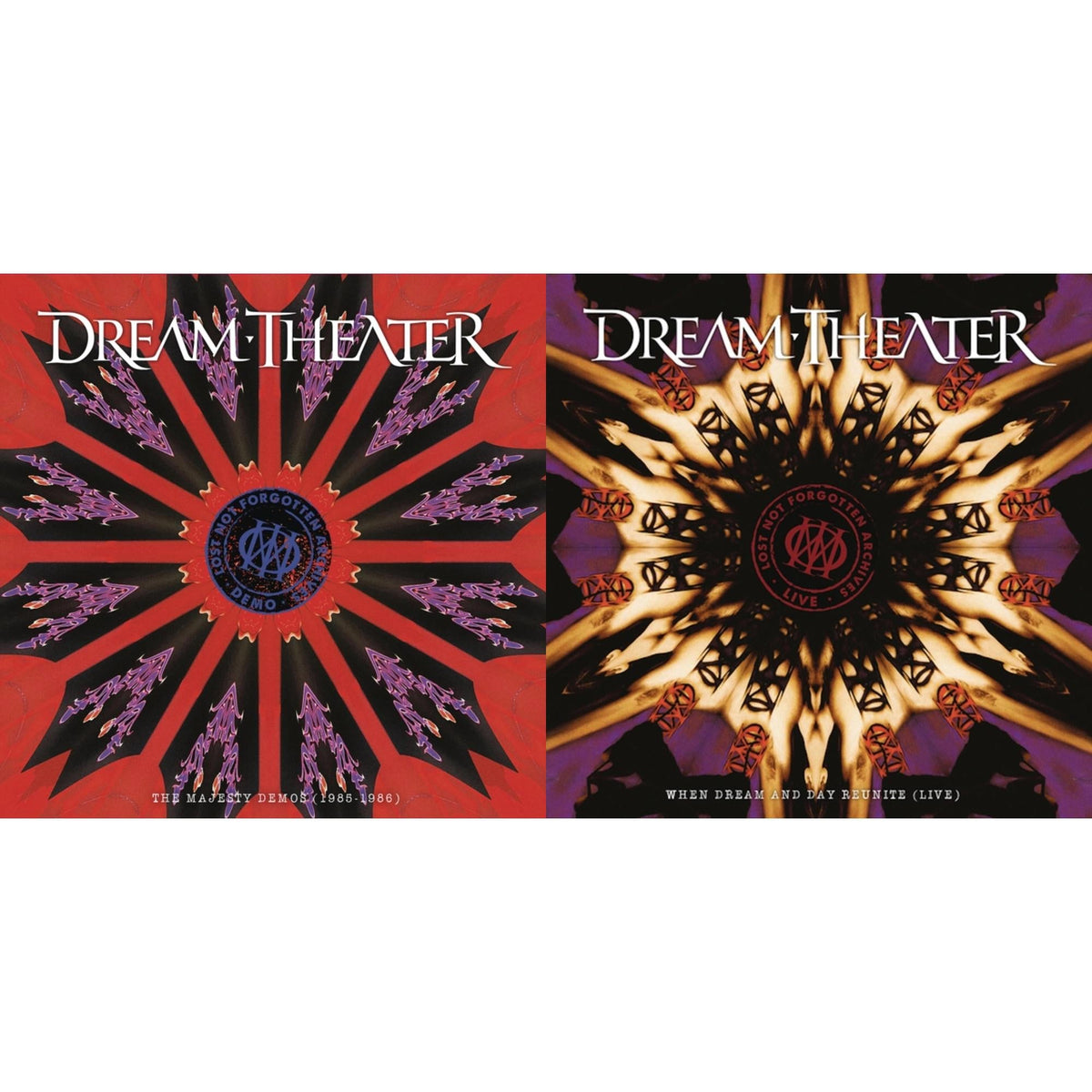 Lost Not Forgotten Archives: When Dream And Day Reunite (Live) (2LP/CD) & Lost Not Forgotten Archives: The Majesty Demos (1985-1986) (2LP/CD)