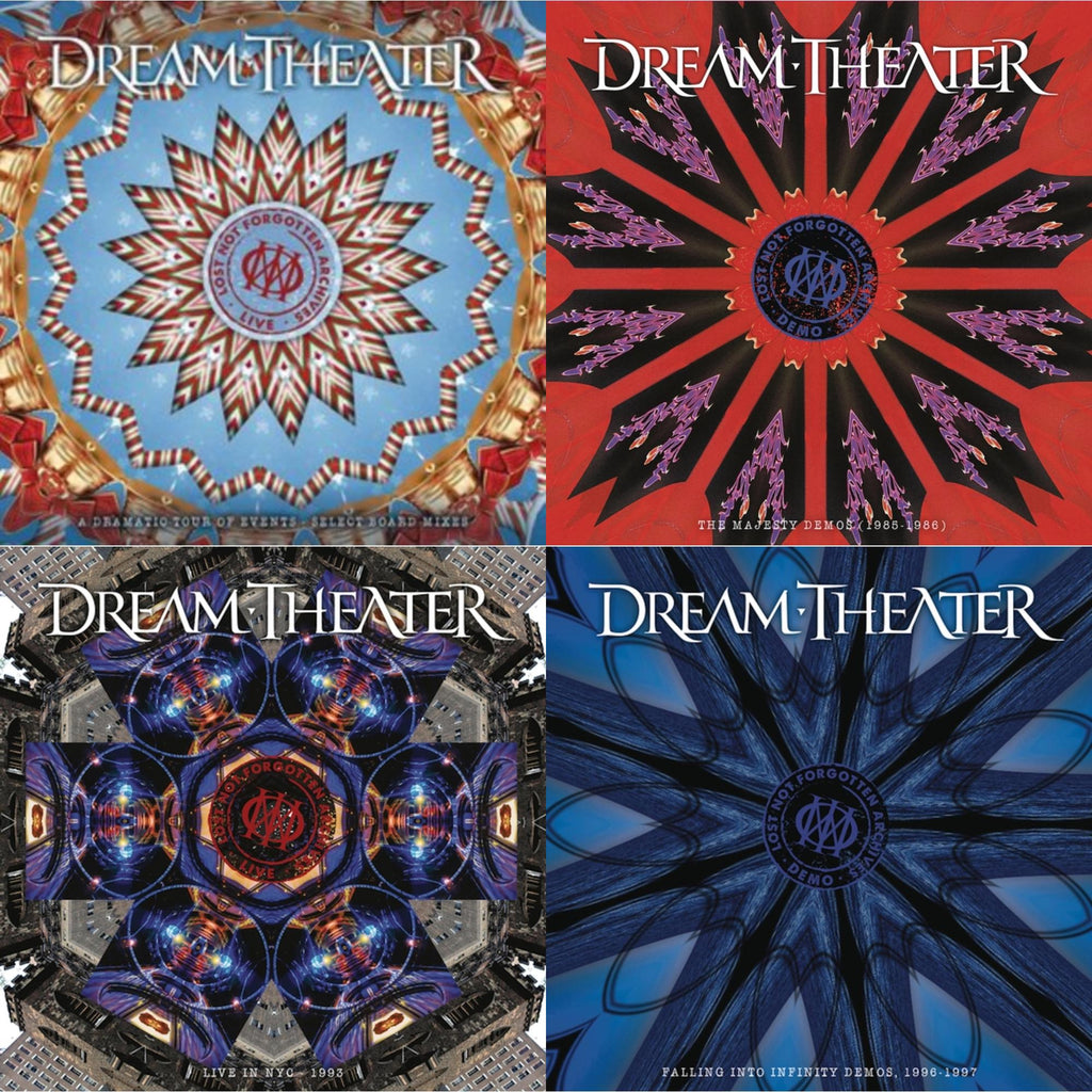 Dream Theater - Lost Not Forgotten Archives: A Dramatic Tour Of Events (3LP/2CD/180G/Gatefold/Import) & Lost Not Forgotten Archives: The Majesty Demos (1985-1986) (2LP/CD) & Lost Not Forgotten Archives: Live In Nyc - 1993 (3LP/2CD) & Lost Not