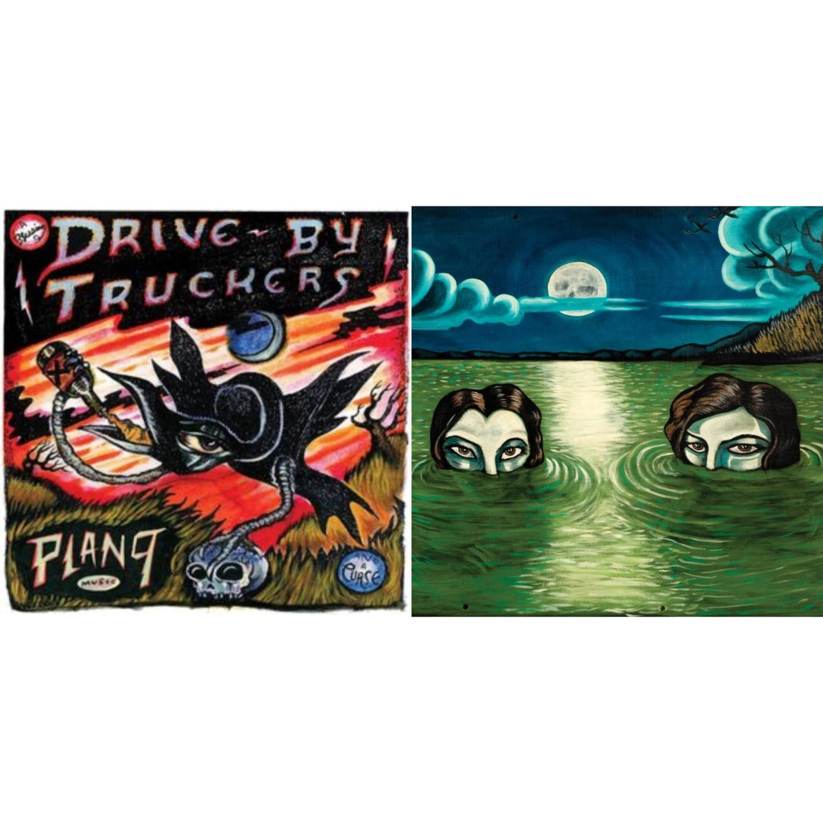 Plan 9 Records July 13, 2006 (3LP) & English Oceans (10-Year Edition) (2LP/Sea-Glass Blue W/ D-Side Etching)
