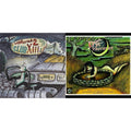 Fine Print (Clear With Green Splatter Vinyl/Limited Edition/2LP/180G) & Welcome 2 Club Xiii