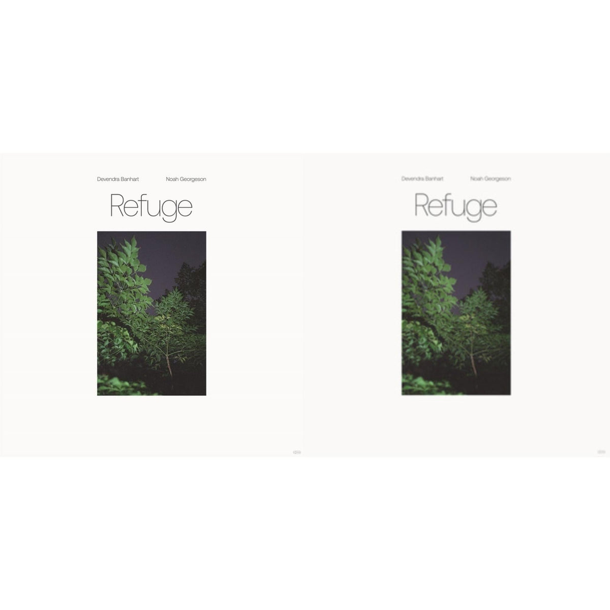 This is a 2 LP Vinyl SKU bundle.
1.This LP Vinyl is brand new.Format: LP VinylMusic Style: AmbientThis item's title is: RefugeArtist: Devendra & Noah Georgeson BanhartLabel: DEAD OCEANSBarcode: 656606156216Release Date: 8/20/2021
2.This LP Vinyl is brand new.