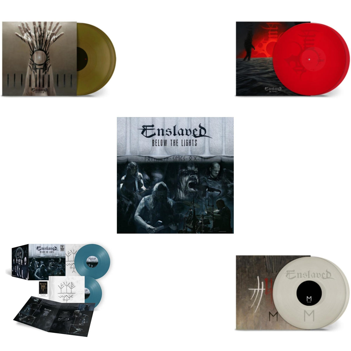Riitiir (Gold Vinyl/2LP) & Below The Lights (Cinematic Tour 2020/2LP/Aqua Blue Vinyl) & Below The Lights (Cinematic Tour 2020) (Grey Vinyl/2LP) & In Times (Trans Red Vinyl/2LP) & E - Natural (2LP)