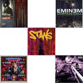 Music To Be Murdered By - Side B (X) (Deluxe Edition/Opaque Grey Vinyl/4LP) & Curtain Call 2 (2LP) & Stans Ost (X) (Ink Bleed Vinyl/2LP) & Curtain Call: Hits & Slim Shady LP