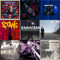 Curtain Call 2 (2LP) & Death Of Slim Shady (Coup De Grace) (X) (Red/Blue Vinyl/2LP) & Encore (X) (20Th Anniversary) (Royal Blue Vinyl/2LP) & Stans Ost (X) (Ink Bleed Vinyl/2LP) & Curtain Call: Hits & Recovery & Marshall Mathers LP 2 & Slim Shady LP