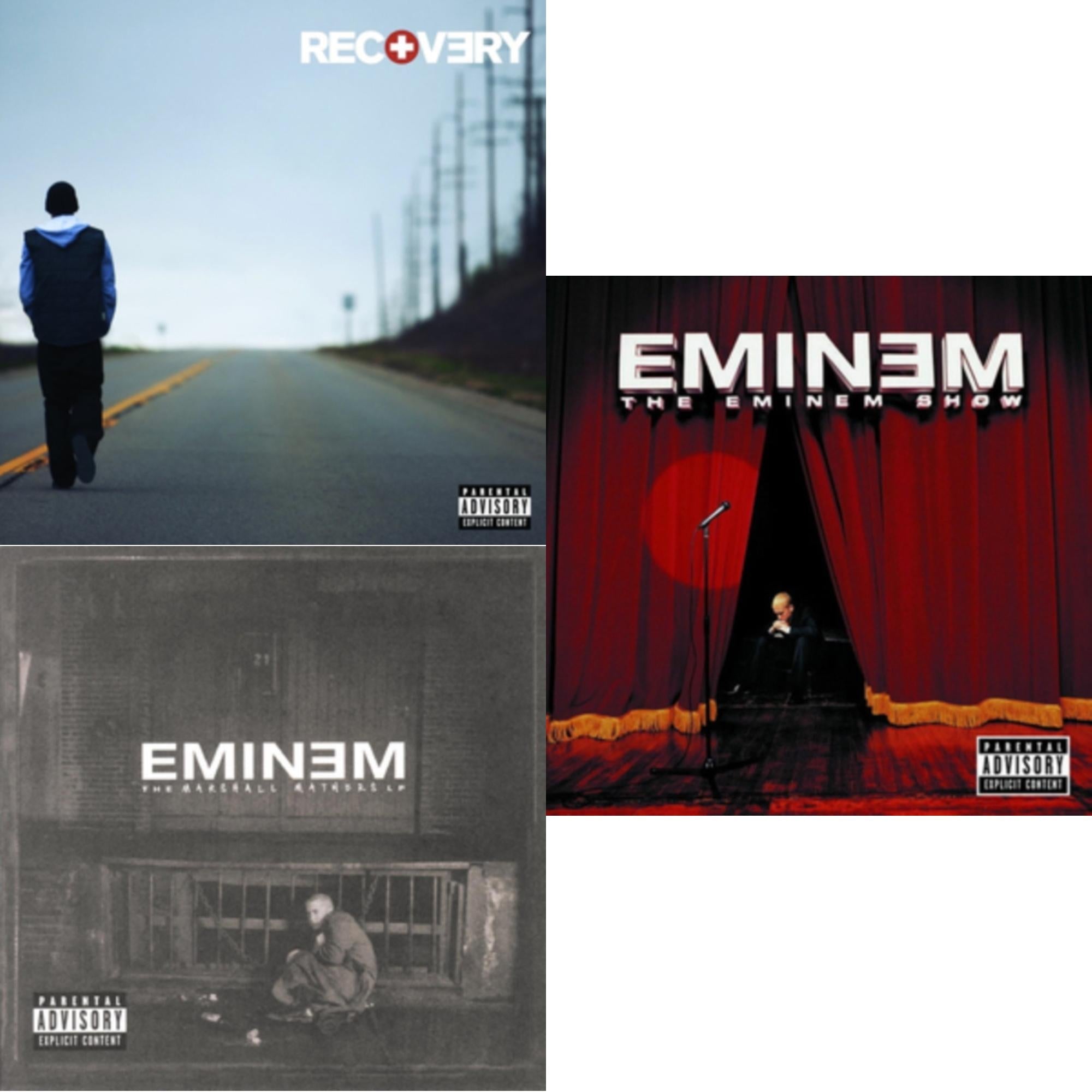 Recovery & Marshall Mathers LP & Eminem Show