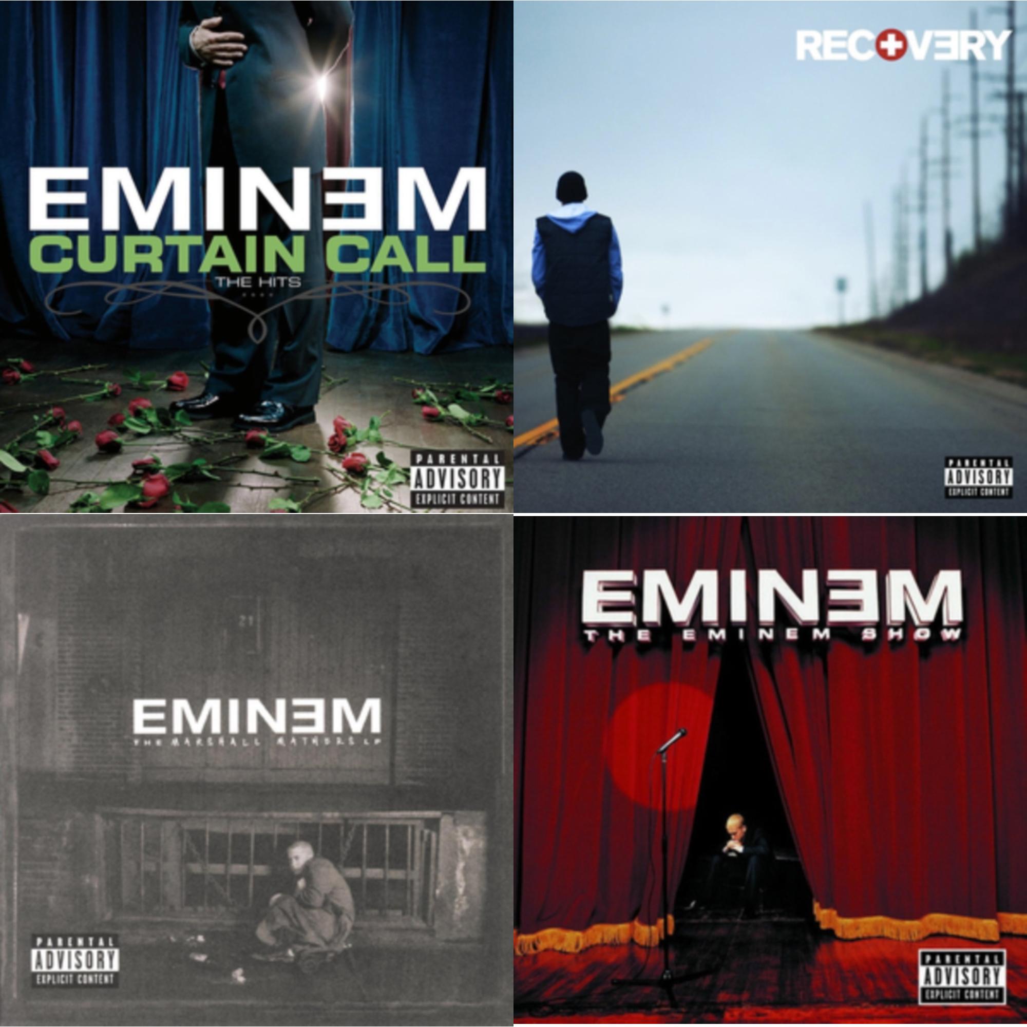 Curtain Call: Hits & Recovery & Marshall Mathers LP & Eminem Show