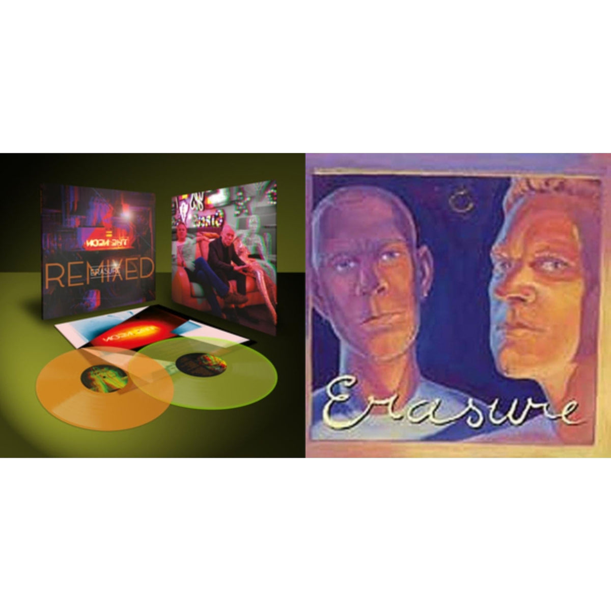Erasure - Erasure (180G) & Neon Remixed (2LP/Limited/Amber & Yellow Vinyl)