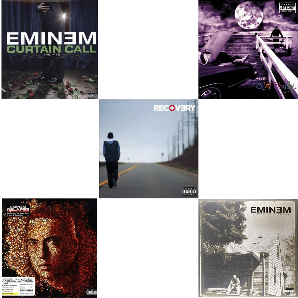 Curtain Call: Hits & Relapse & Recovery & Slim Shady LP & Marshall Mathers LP
