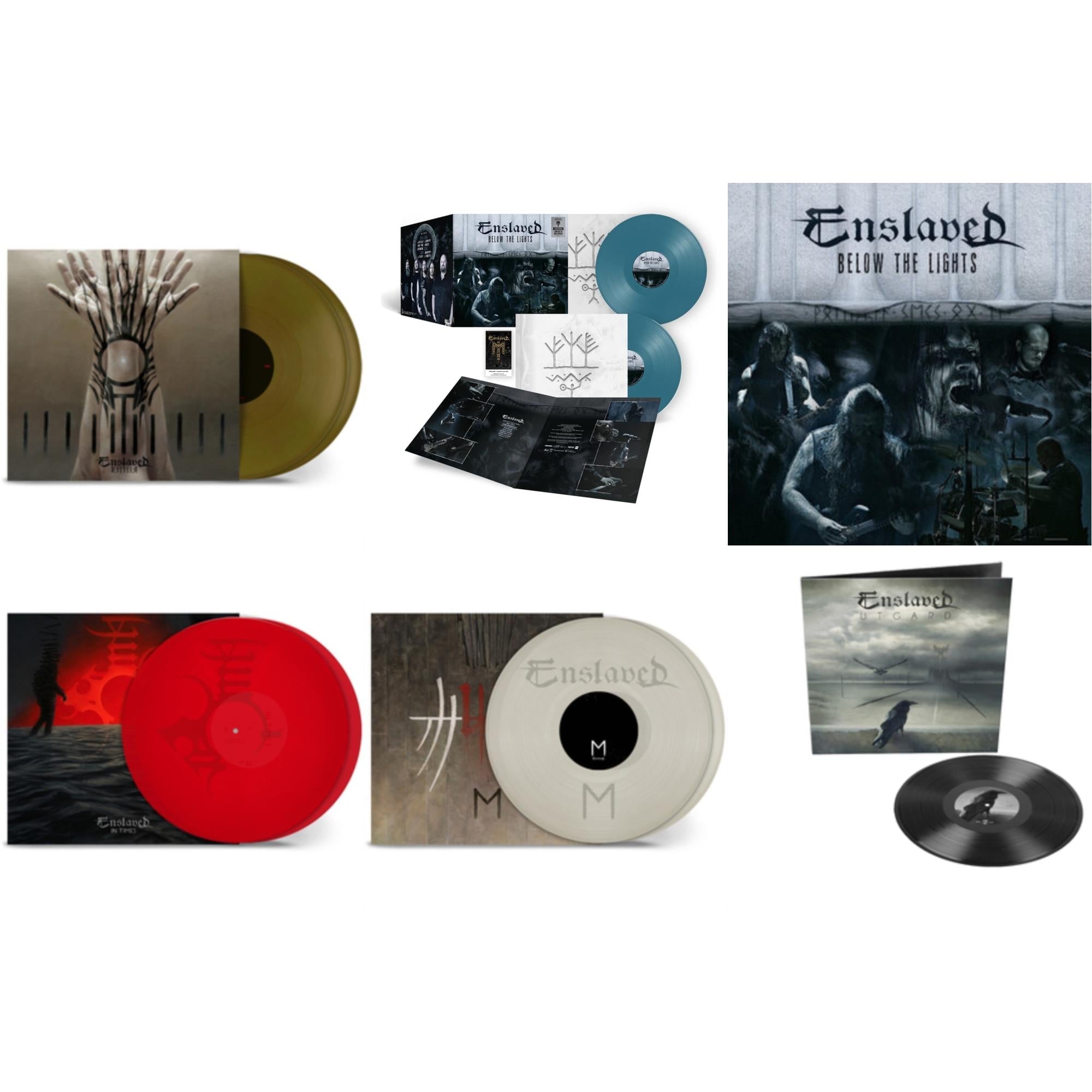 Riitiir (Gold Vinyl/2LP) & Below The Lights (Cinematic Tour 2020/2LP/Aqua Blue Vinyl) & Below The Lights (Cinematic Tour 2020) (Grey Vinyl/2LP) & In Times (Trans Red Vinyl/2LP) & E - Natural (2LP) & Utgard