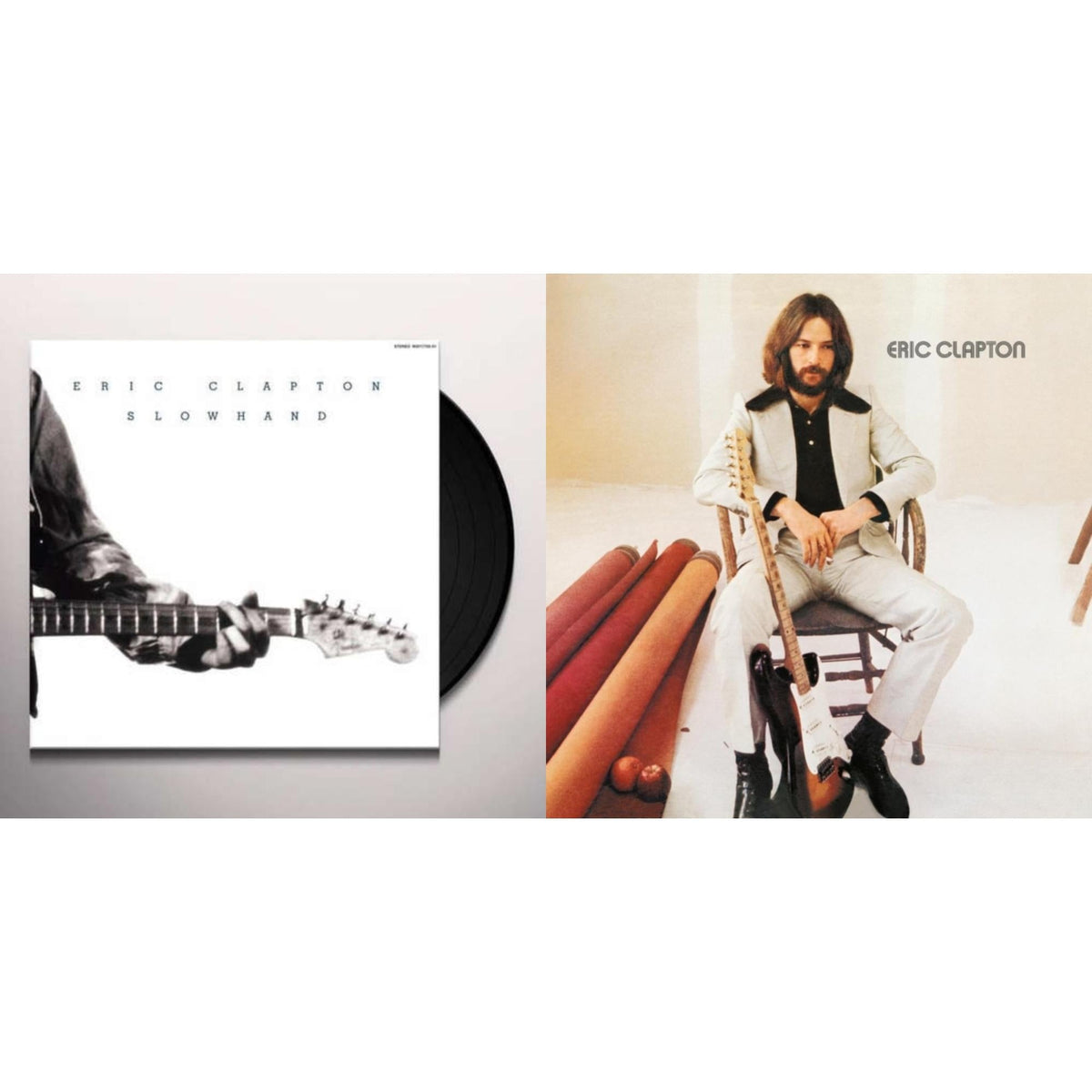 Eric Clapton - Slowhand (35Th Anniversary) & Eric Clapton - LP Vinyl Bundle