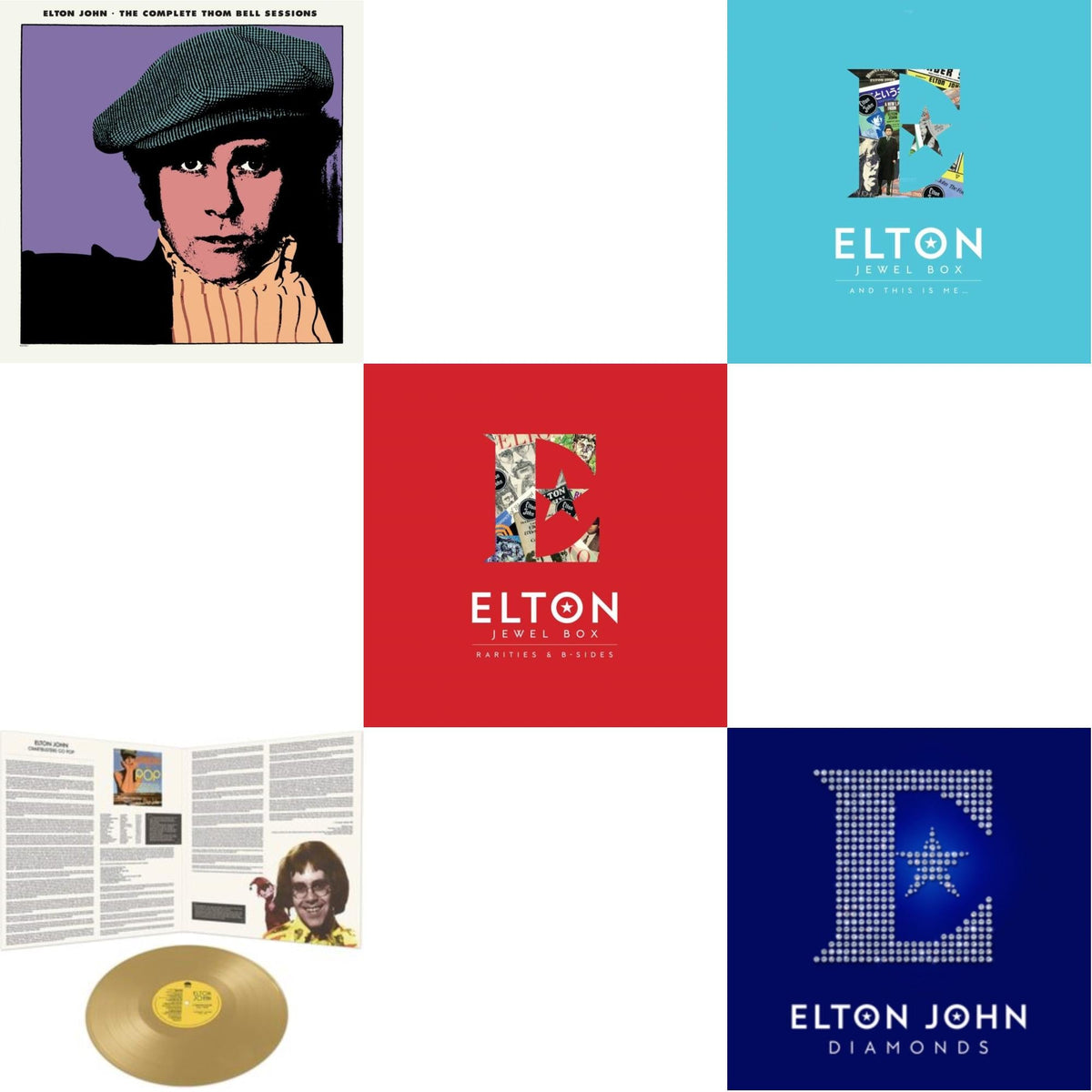 Complete Thom Bell Sessions (Ep) (180G/Purple LP Vinyl) & Jewel Box (3LP - Rarities & B-Sides) & Jewel Box (2LP - And This Is Me) & Diamonds (2LP) & Chartbusters Go Pop - Legendary Covers '69 / '70 (Gold LP Vinyl)