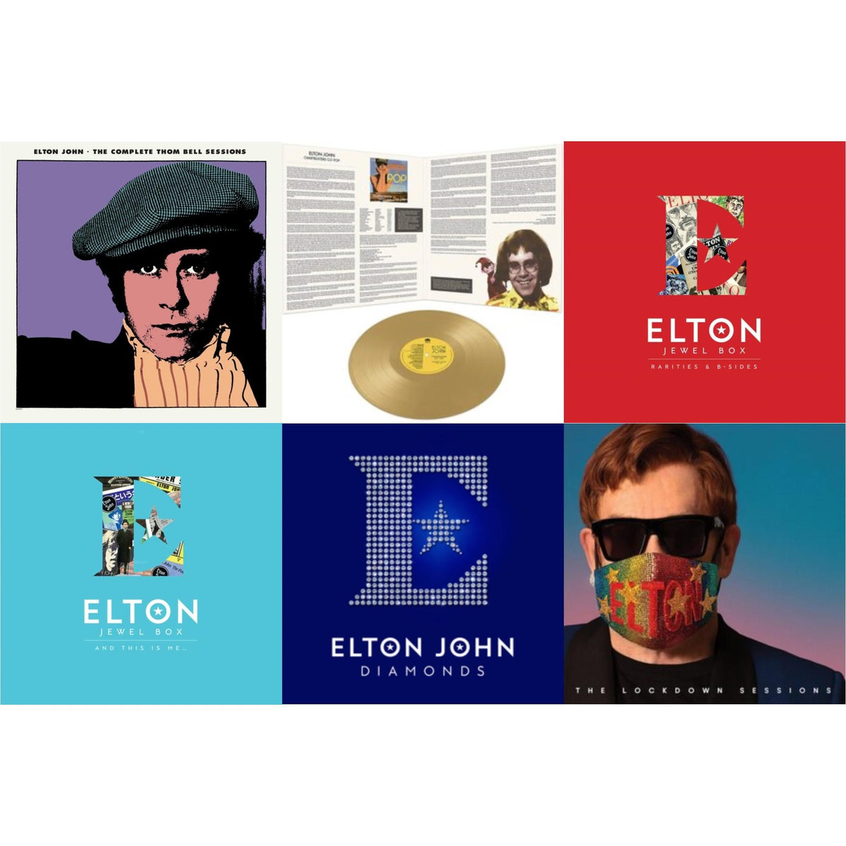 Complete Thom Bell Sessions (Ep) (180G/Purple LP Vinyl) & Lockdown Sessions (Blue Vinyl/2LP) (X) & Jewel Box (3LP - Rarities & B-Sides) & Jewel Box (2LP - And This Is Me) & Diamonds (2LP) & Chartbusters Go Pop - Legendary Covers '69 / '70 (Gold LP Vinyl)