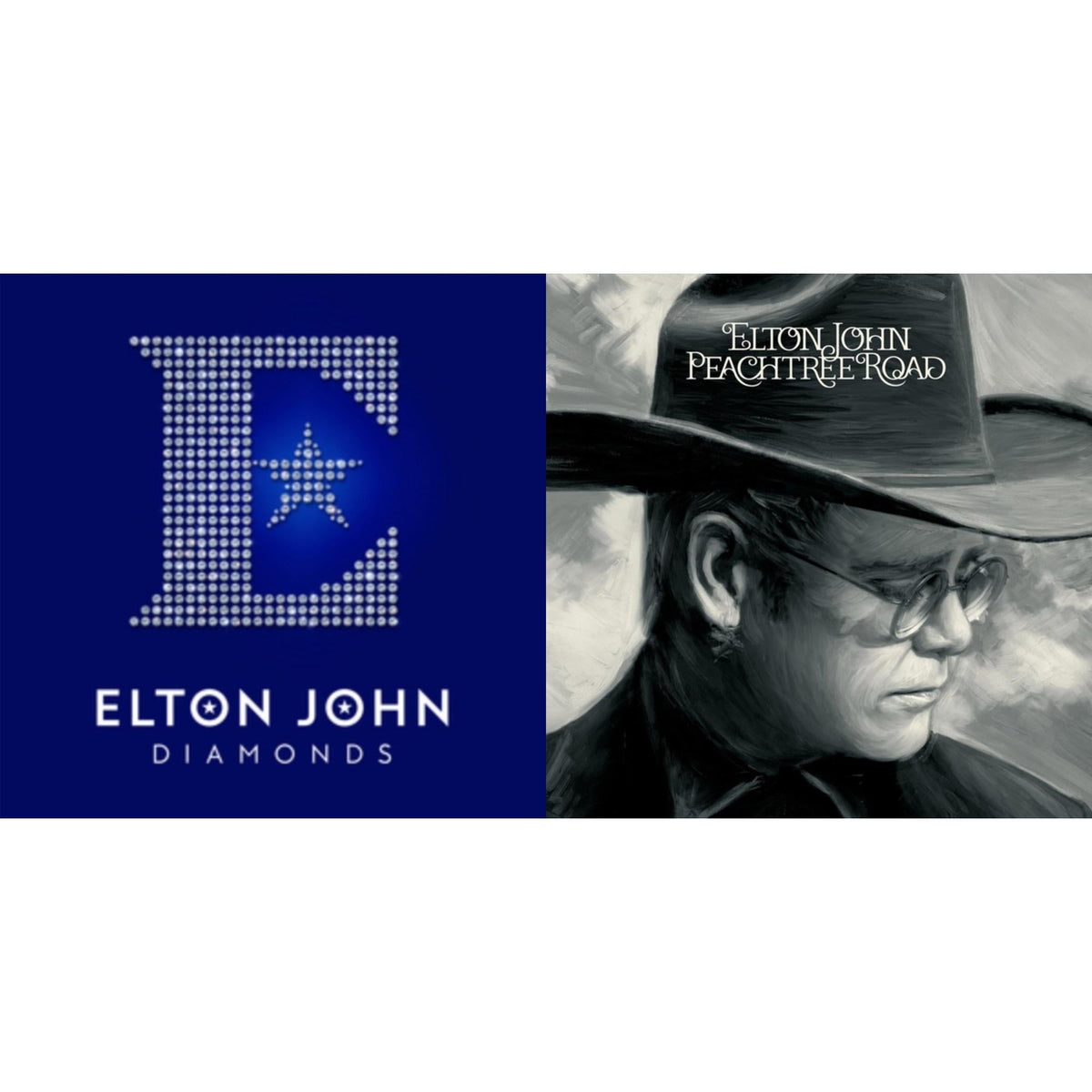 Elton John - Peachtree Road (2LP) & Diamonds (2LP)