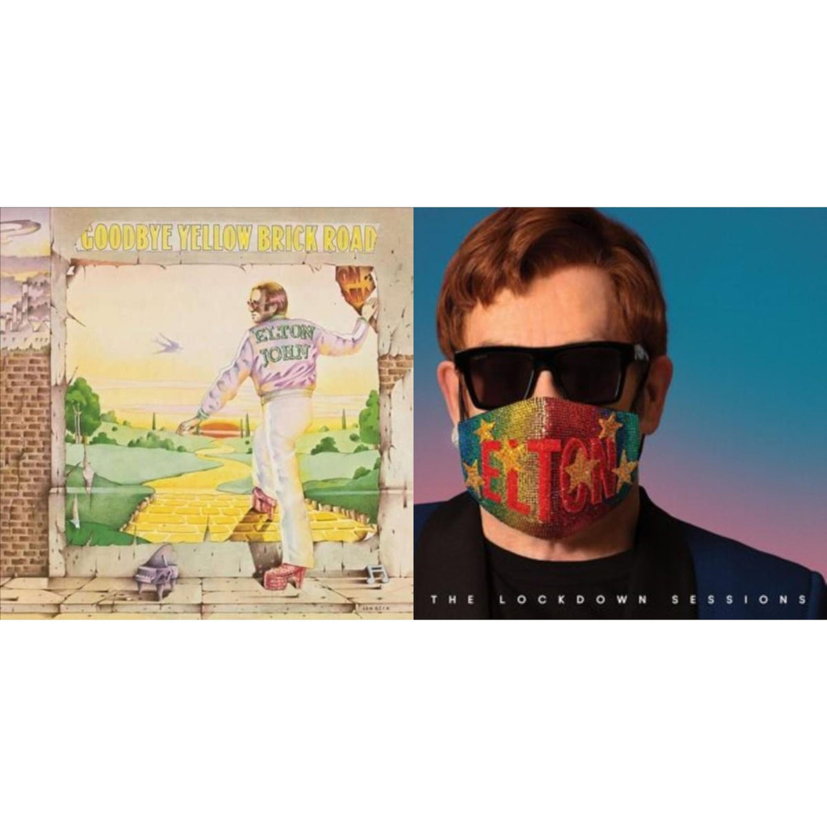This is a 2 LP Vinyl SKU bundle.
1.This LP Vinyl is brand new.Format: LP VinylThis item's title is: Goodbye Yellow Brick RoadArtist: Elton JohnBarcode: 602537534951Release Date: 4/8/2014
2.This LP Vinyl is brand new.