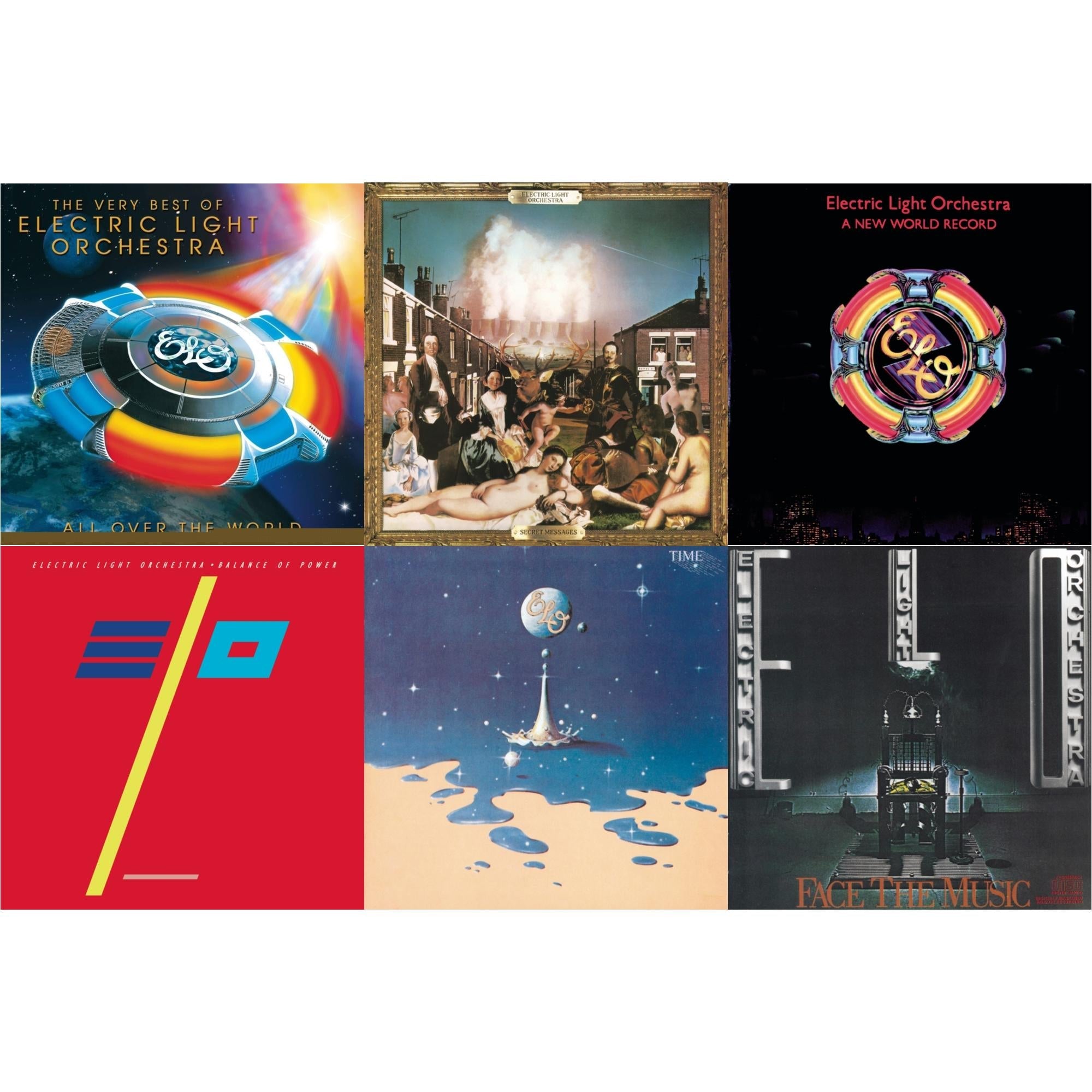All Over The World: Very Best Of & Secret Messages & New World Record & Balance Of Power & Time & Face The Music