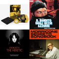 This is a 4 LP Vinyl SKU bundle.
1.This LP Vinyl is brand new.Format: LP VinylMusic Style: ScoreThis item's title is: Morricone Segreto (Yellow Vinyl/2LP/7Inch Single Collector's Edition)Artist: Ennio MorriconeLabel: DECCABarcode: 602435313849Release Date: 1/22/2021
2.