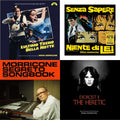 L’Ultimo Treno Della Notte (Yellow LP Vinyl) & Senza Sapere Niente Di Lei (Yellow LP Vinyl) & Morricone Segreto Songbook (1962-1973) (2LP) & Exorcist Ii: The Heretic (Blood Red With Black Splatter LP Vinyl) (Ams Exclusive)