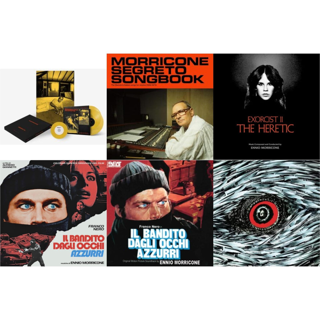 This is a 6 LP Vinyl SKU bundle.
1.This LP Vinyl is brand new.Format: LP VinylMusic Style: ScoreThis item's title is: Morricone Segreto (Yellow Vinyl/2LP/7Inch Single Collector's Edition)Artist: Ennio MorriconeLabel: DECCABarcode: 602435313849Release Date: 1/22/2021
2.
