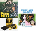 Peur Sur La Ville (Gatefold Sleeve Designed By Eric Adrian Lee) & Morricone Segreto (Yellow Vinyl/2LP/7Inch Single Collector's Edition) & Storie Di Vita E Malavita (Colonna Sonora Originale Del Film)