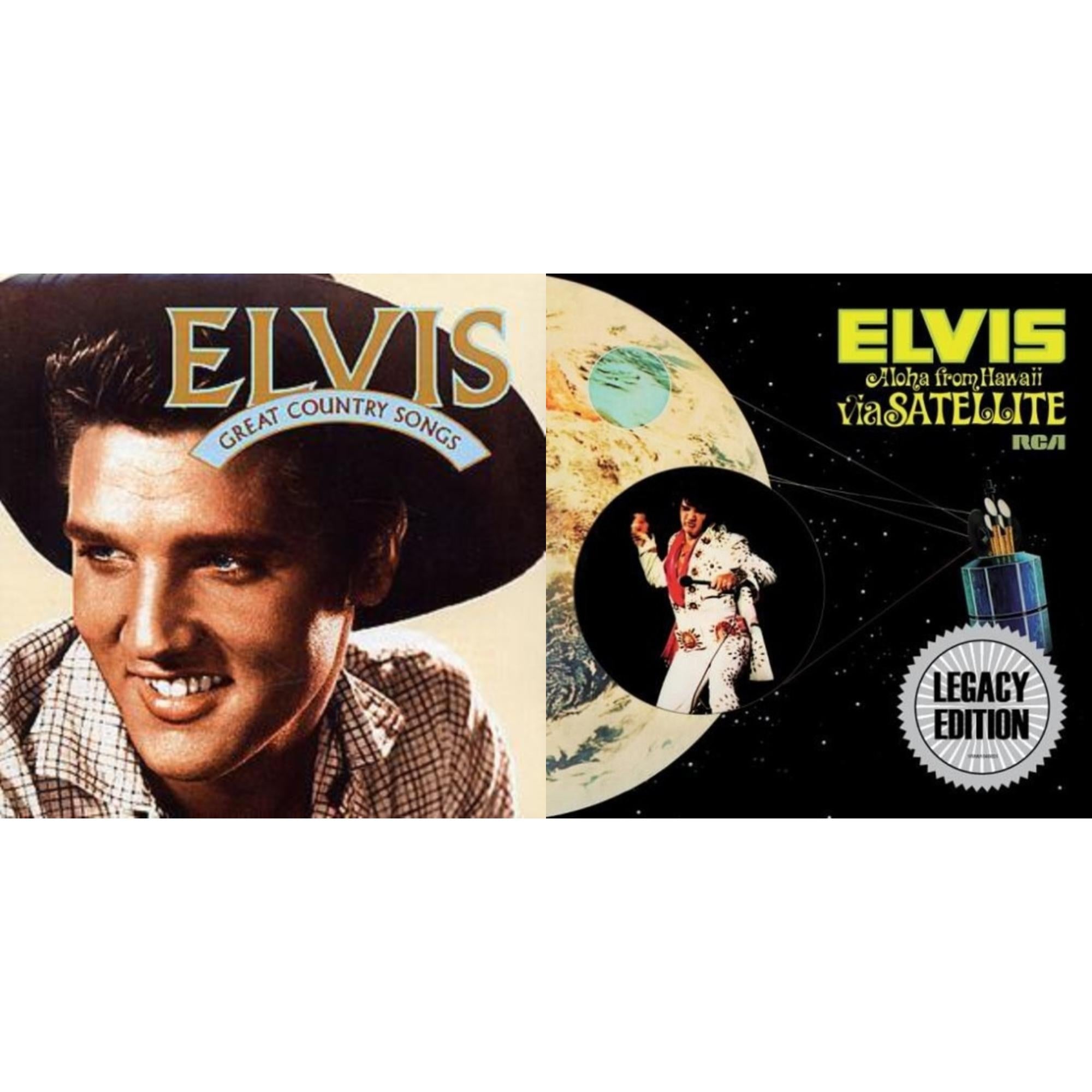 Great Country Songs & Aloha From Hawaii Via Satellite