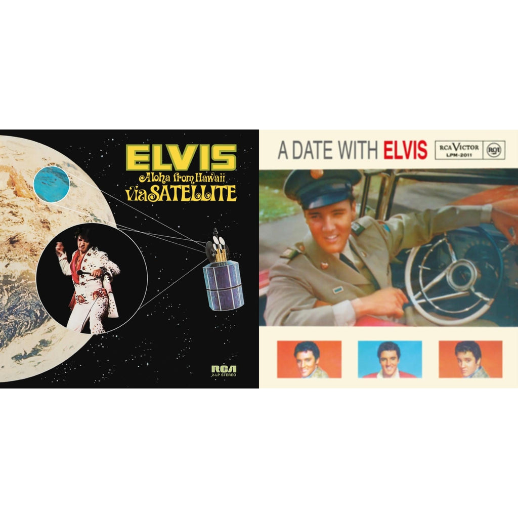 Aloha From Hawaii Via Satellite (2LP/150G) & Date With Elvis (Light Green LP Vinyl/180G)