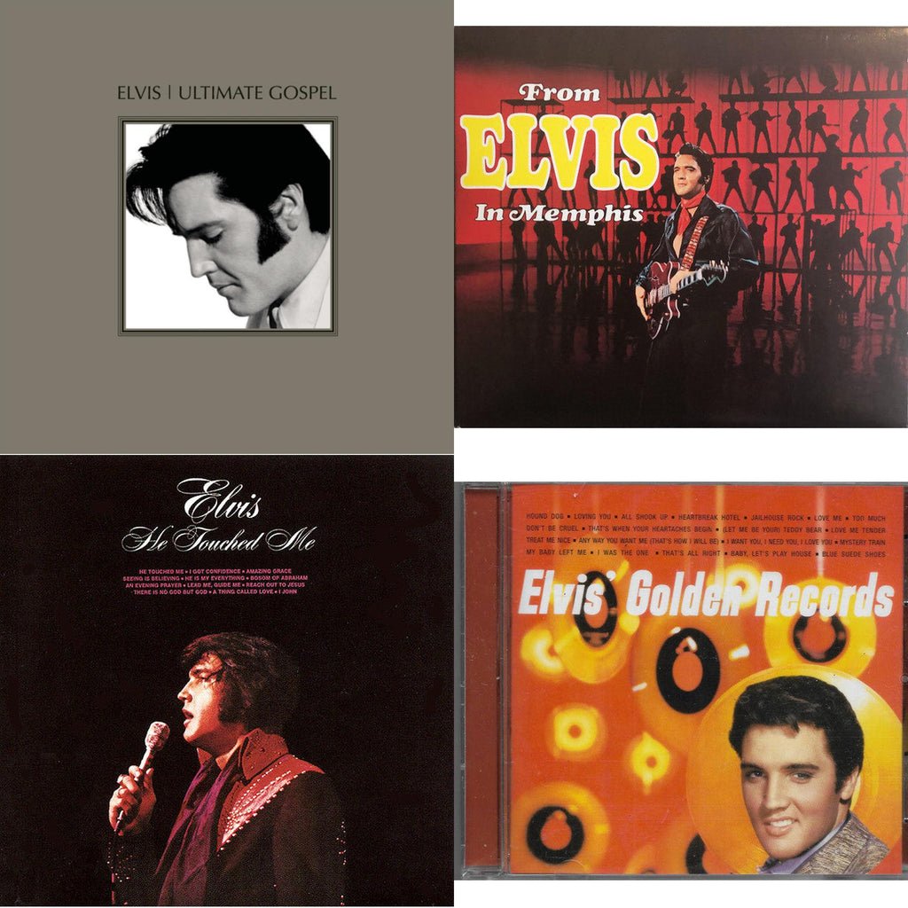 Elvis Ultimate Gospel & From Elvis In Memphis & He Touched Me & Elvis Golden Records