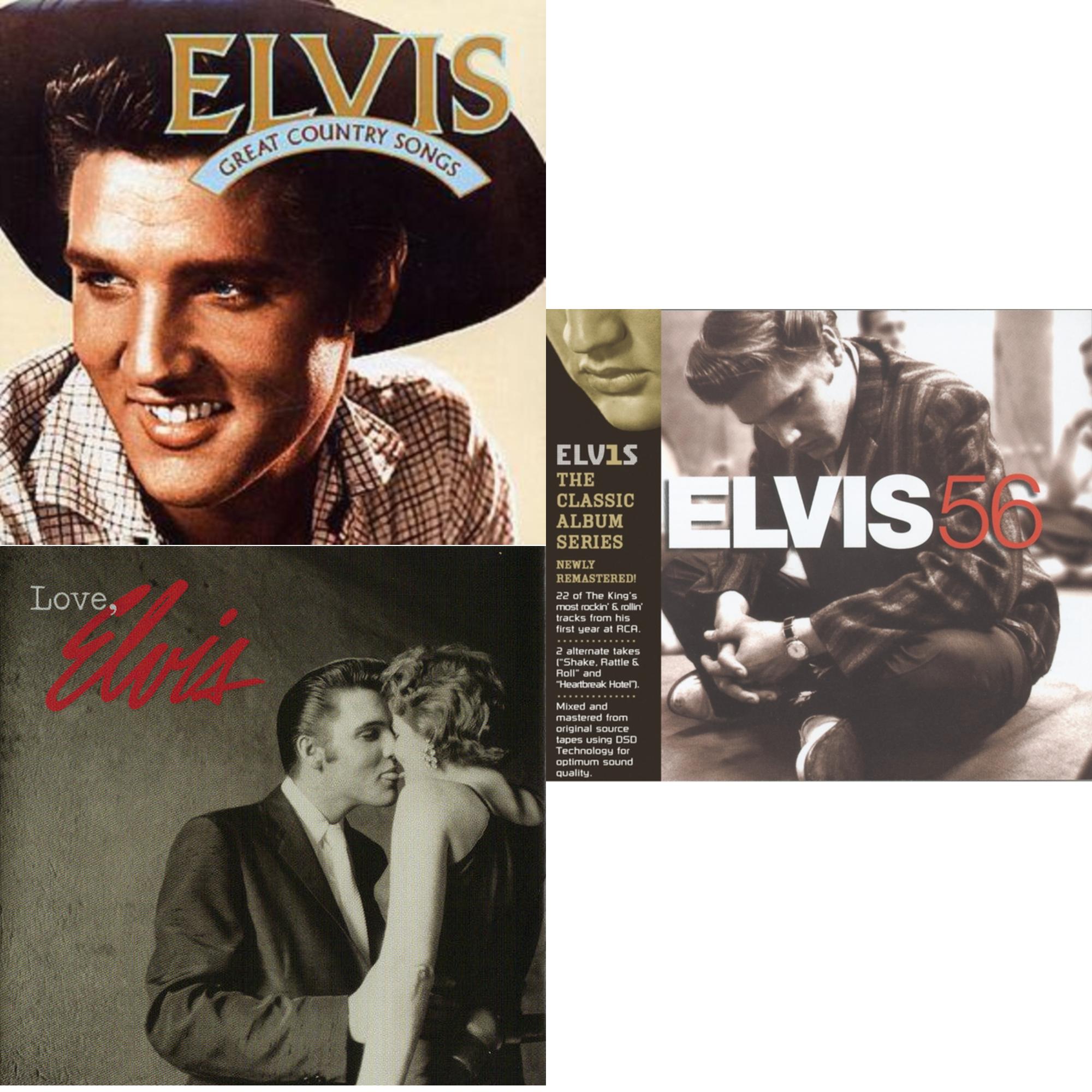 Great Country Songs & Love Elvis & Elvis 56