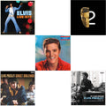 Elvis Live 1972 (2LP) & Sunset Boulevard (2LP) & For LP Fans Only (Translucent Blue Vinyl/180G) & 2Nd To None (Gold Vinyl/180G/2LP) & If I Can Dream: Elvis Presley With The Royal Philharmonic Orchestra (2LP/180G)