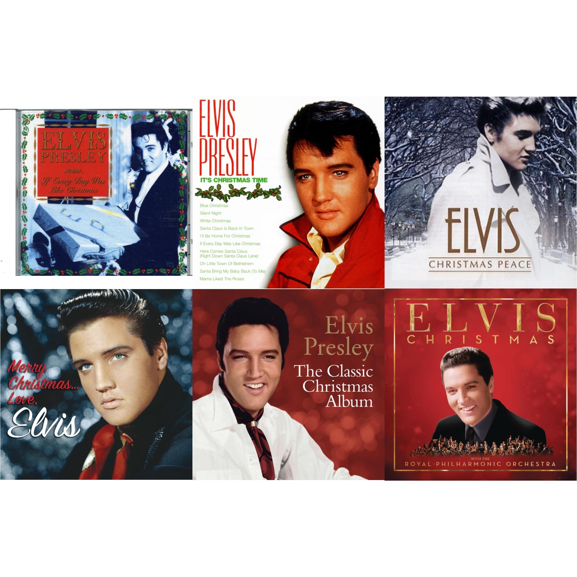 If Every Day Was Like Christmas & It's Christmas Time & Christmas Peace & Merry Christmas...Love, Elvis & The Classic Christmas Album & Christmas With Elvis And The Royal Philharmonic Orchestra (Deluxe)