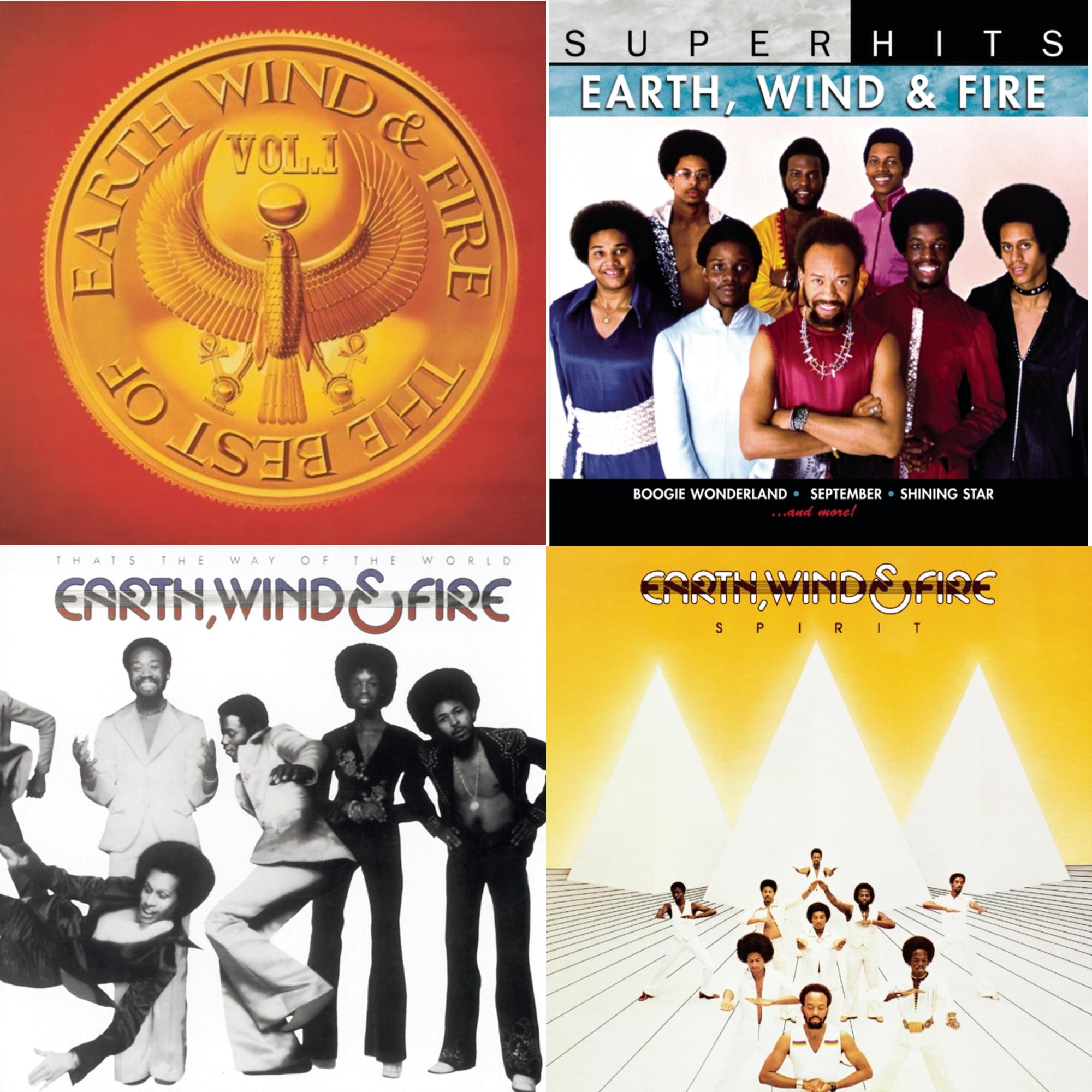 Best Of Vol.1 & Super Hits & That's The Way Of The World & Spirit