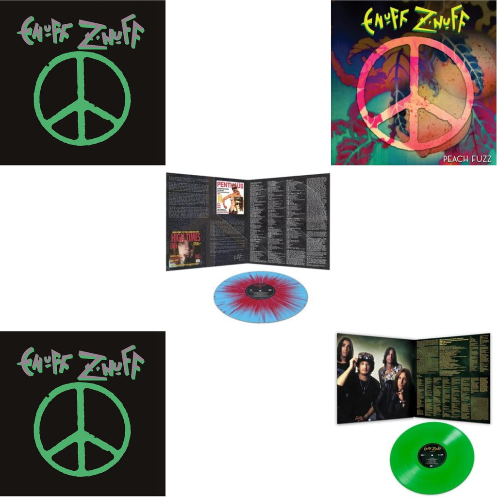Enuff Z'nuff (180G/Purple LP Vinyl/Limited Edition) & Enuff Z'nuff (180G/Green LP Vinyl/Limited Edition) & 1985 (Blue & Red Starburst LP Vinyl) & Peach Fuzz (Peach LP Vinyl) & Seven (Green LP Vinyl/Reissue)