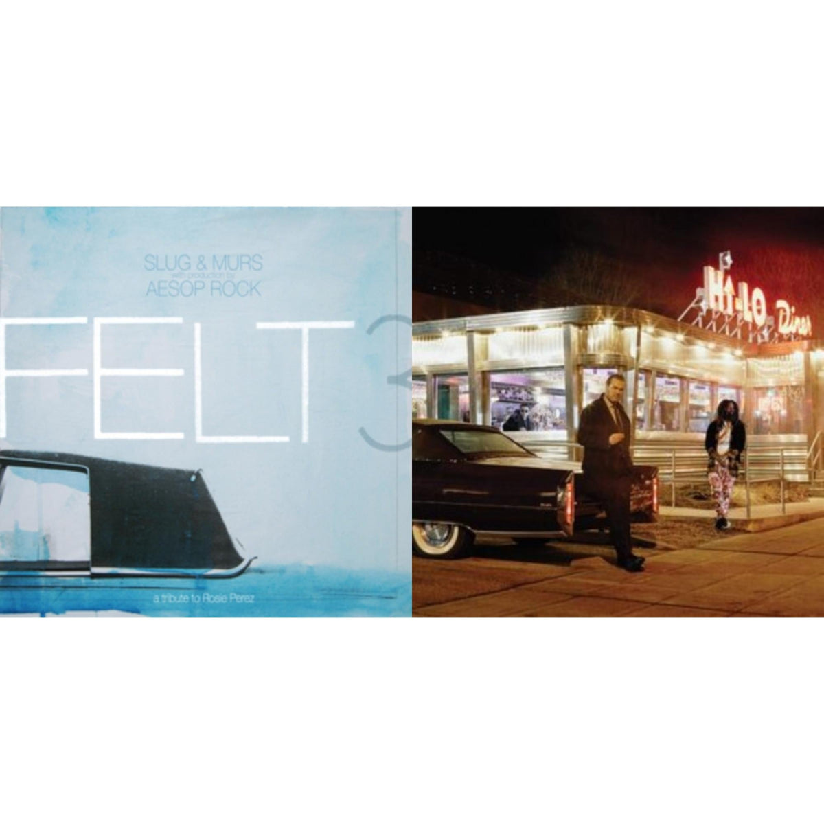 Felt 3: A Tribute To Rosie Perez (10 Year Anniversary/2LP/Color Vinyl/Die Cut Picture Disc) & Felt 4 U (Custom Pink & Custom Teal/2LP)