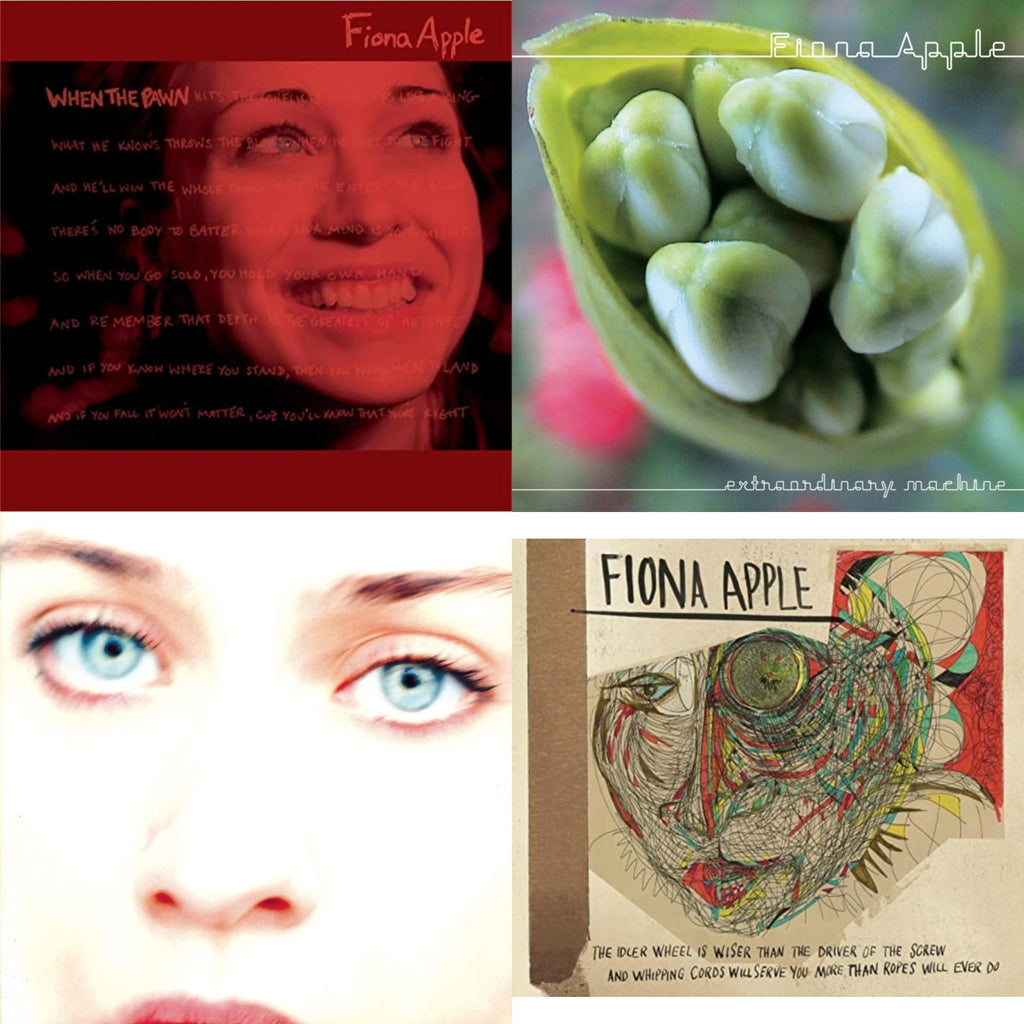 Fiona Apple - Idler Wheel Is Wiser Than The Driver & Extraordinary Machine & When The Pawn & Tidal - CD Bundle