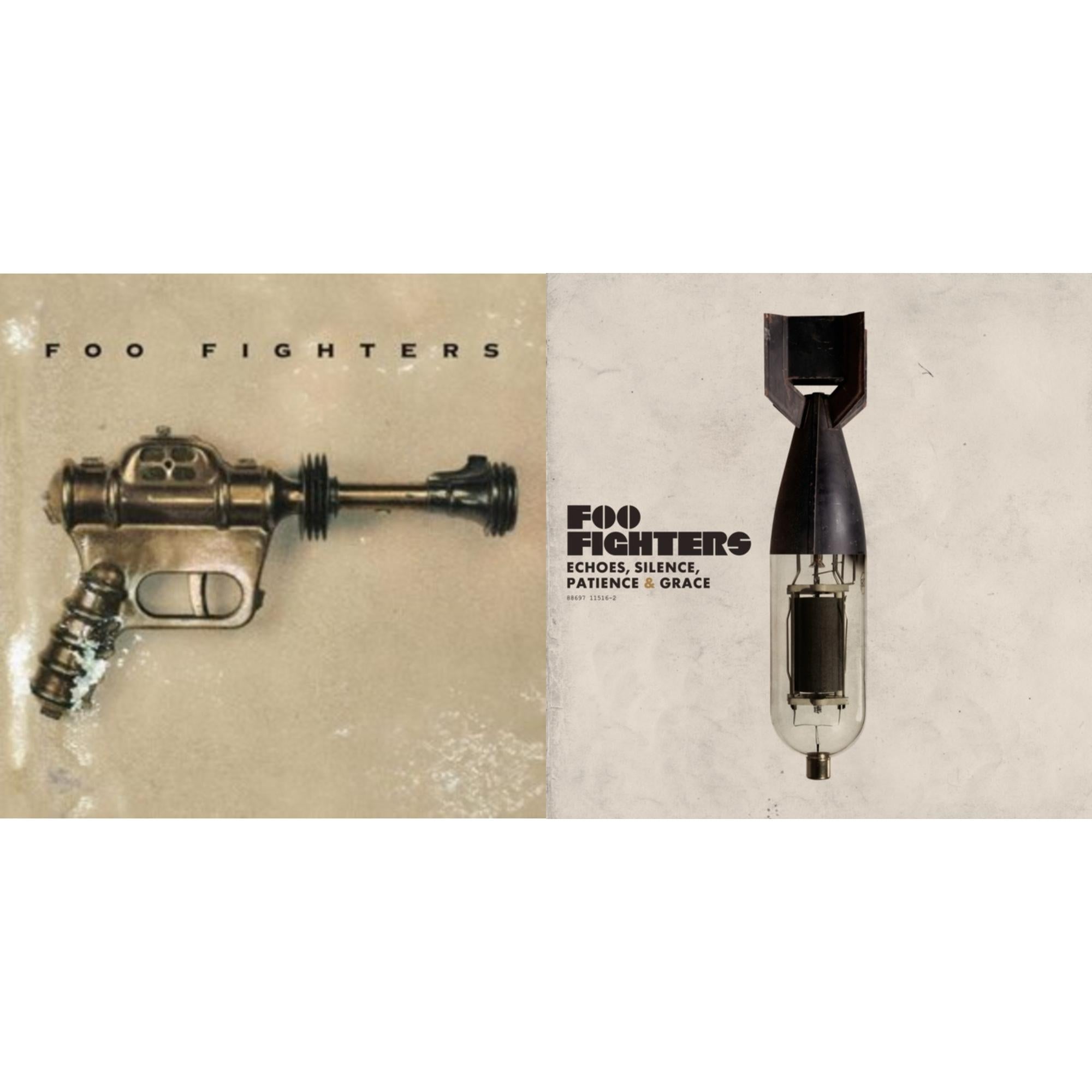 Foo Fighters - Foo Fighters & Echoes Silence Patience & Grace - CD Bundle