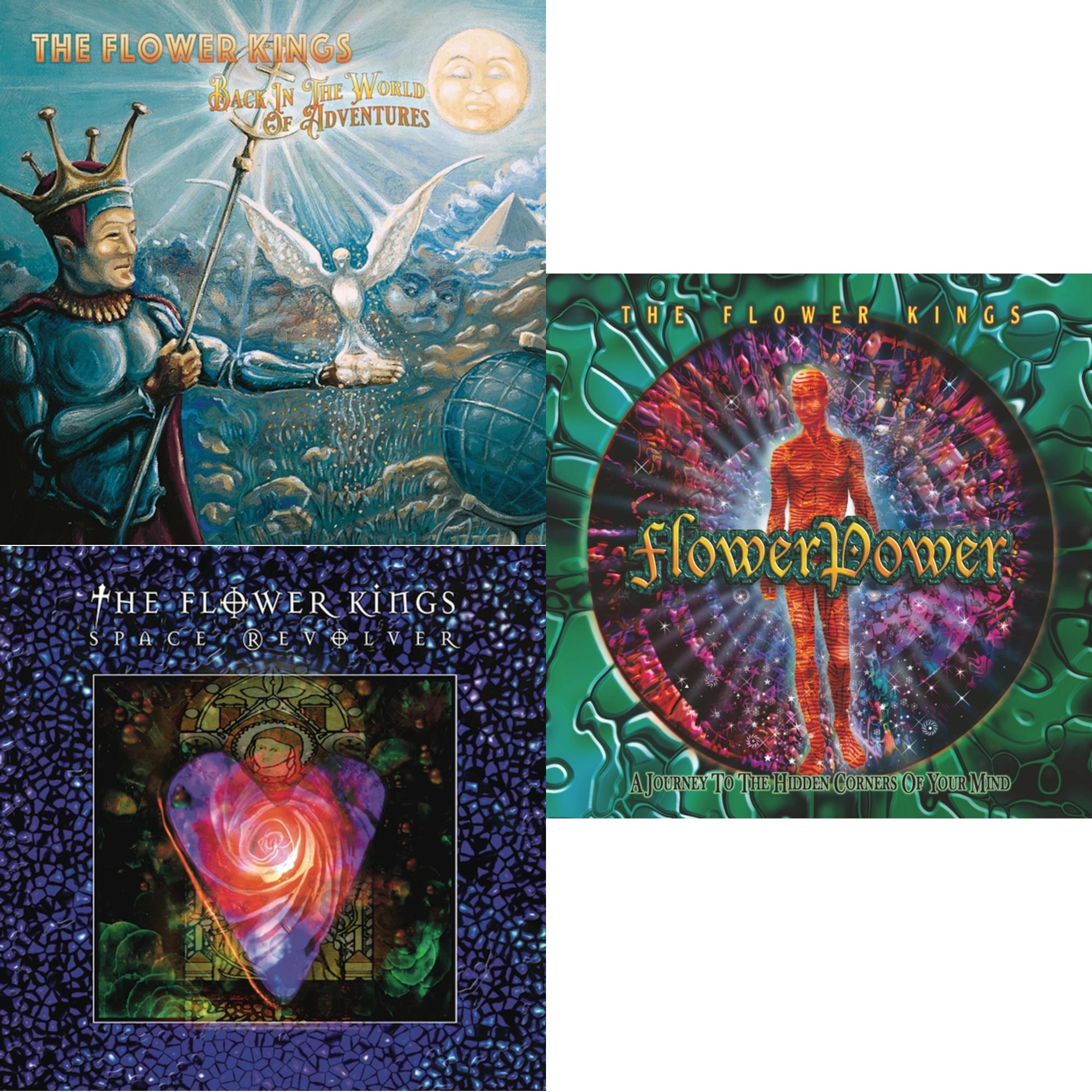 Back In World Of Adventures (Re-Issue 2022) (2LP/CD) & Flower Power (2022 Remaster/3LP/2CD) & Space Revolver (3LP)
